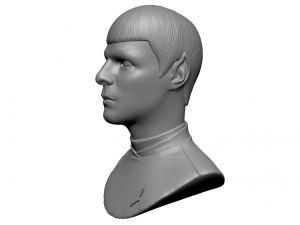 spock from star trek beyond 3D Print Model