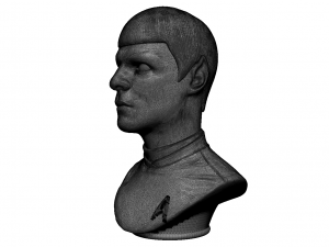 spock from star trek beyond 3D Print Model