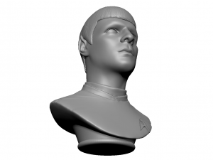 spock from star trek beyond 3D Print Model
