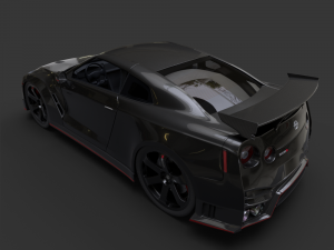 nissan gt-r nismo 3D Модель