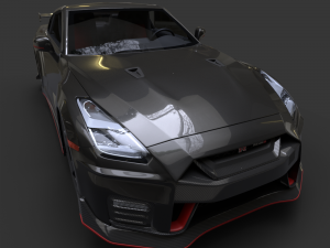 nissan gt-r nismo 3D Модель