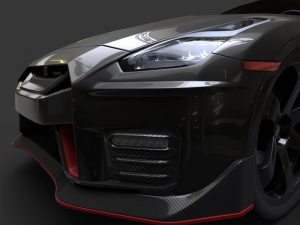 nissan gt-r nismo 3D Модель