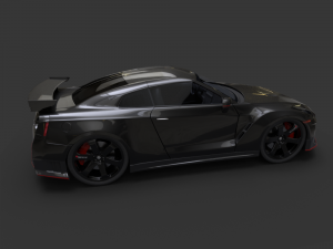 nissan gt-r nismo 3D Модель