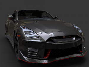 nissan gt-r nismo 3D Модель