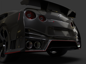nissan gt-r nismo 3D Модель