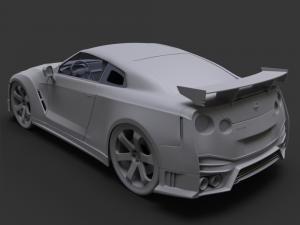 nissan gt-r nismo 3D Модель