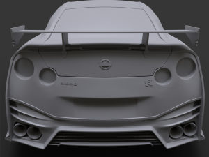nissan gt-r nismo 3D Модель