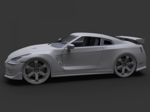 nissan gt-r nismo 3D Модель