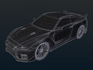 nissan gt-r nismo 3D Модель