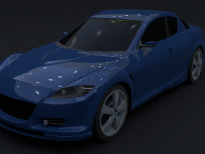 mazda rx-8 3D 모델