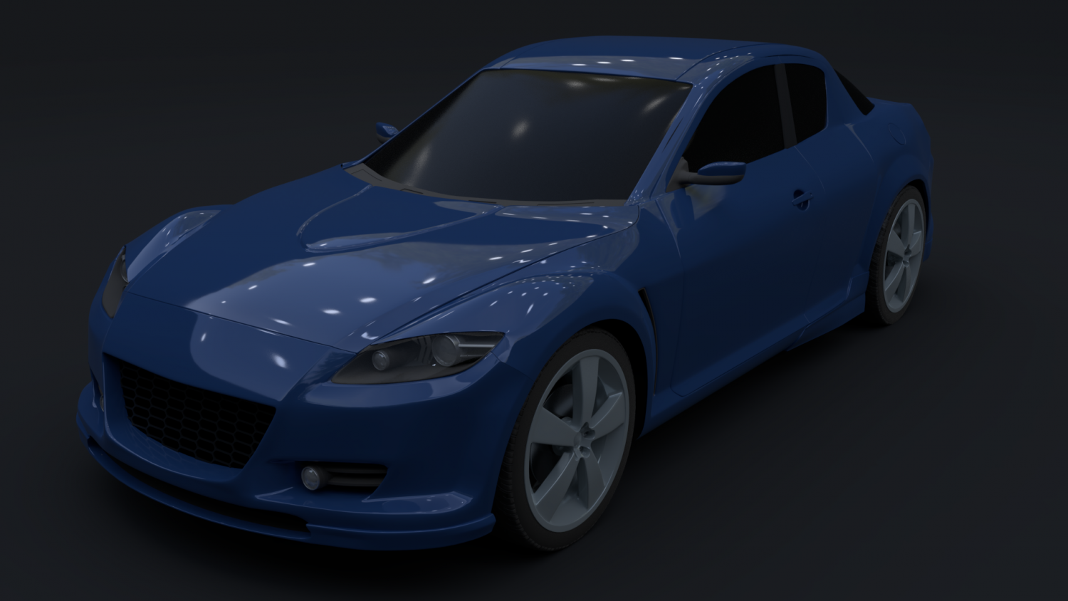 Mazda Rx 8 Free 3d Model In Sport Cars 3dexport