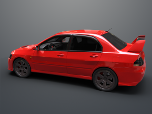 mitsubishi lancer evolution ix 3D 모델