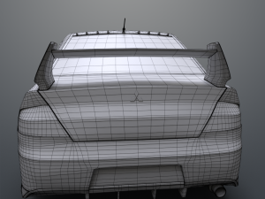 mitsubishi lancer evolution ix 3D 모델