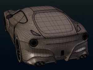 ferrari f12 berlinetta 3D Model