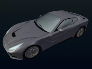 ferrari f12 berlinetta 3D Model