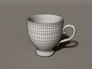 tea cup 3D Модель