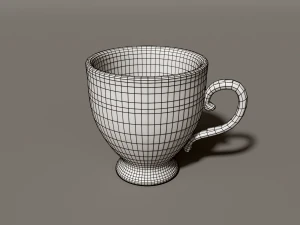 tea cup 3D Model