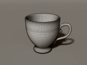 tea cup 3D Model