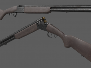 old hunting rifle 3Dモデル
