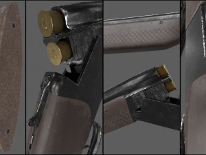 old hunting rifle 3D Model