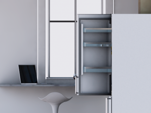 contemporary kitchen interior 3D मॉडल
