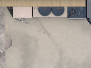 contemporary kitchen interior 3D मॉडल