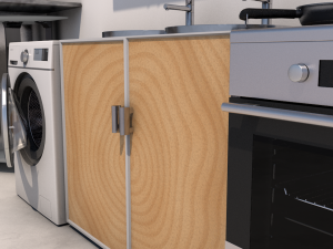 contemporary kitchen interior 3D मॉडल