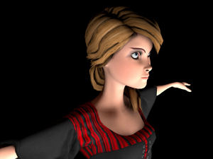 woman 3D 模型