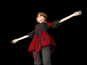 woman 3D 模型