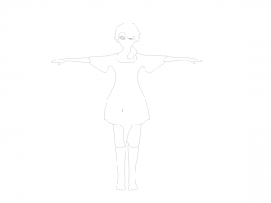 woman 3D 模型