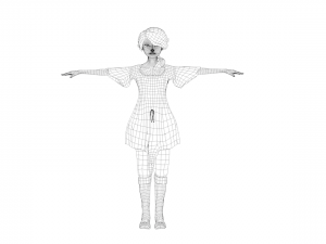 woman 3D 模型