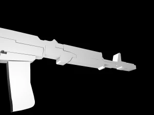ak 47 3D Model