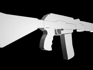 ak 47 3D Model