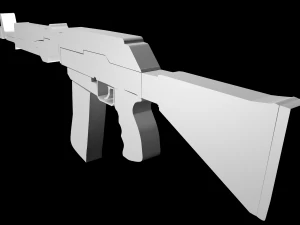 ak 47 3D Model
