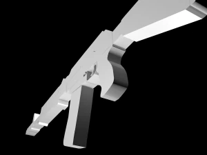 ak 47 3D Model