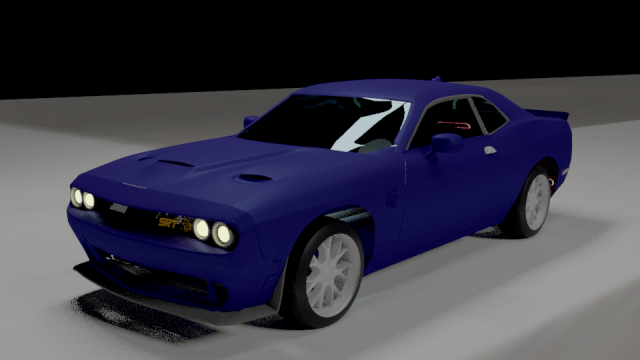 dodge challenger 2015 Modelo 3D .c4d .max .obj .3ds .fbx .stl .blend 