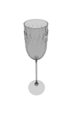 wineglass 3D Model .c4d .max .obj .3ds .fbx .stl .blend 