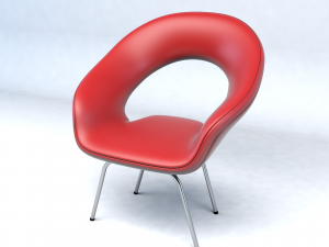 modern chair 3D 모델
