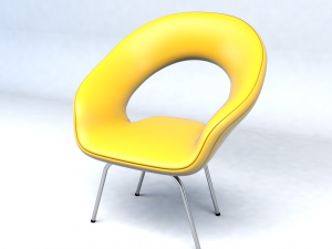 modern chair 3D 모델