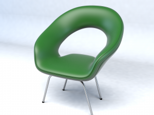 modern chair 3D 모델