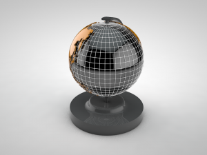 globe Modelo 3D