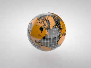 globe Modelo 3D