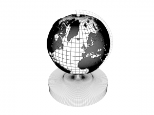 globe Modelo 3D