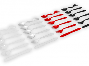 plastic utensils 3D Model
