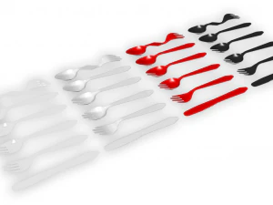 plastic utensils 3D Model