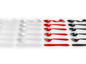 plastic utensils 3D Model