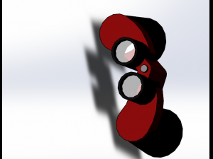 binocular 3D Model