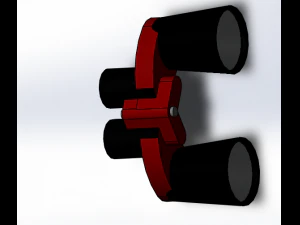 Fernglas 3D Modell