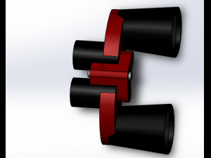 binocular 3D Model