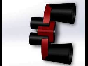 Fernglas 3D Modell